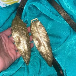 Dolce & Gabbana gold leaf belt 95cm/ 38 in.